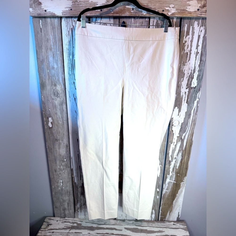 Talbots Chatham Ankle Pant Size 14 Tan
